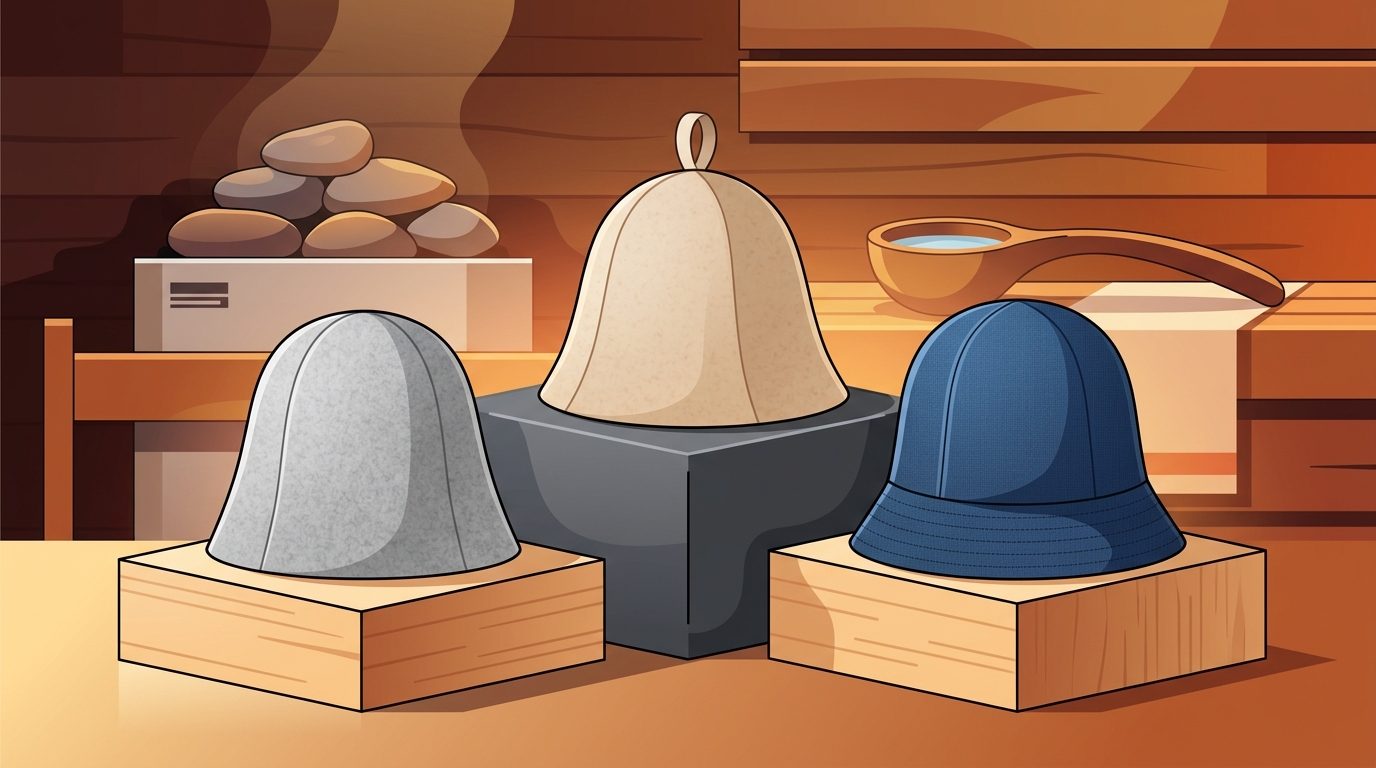 What are the best sauna hats for hair protection?