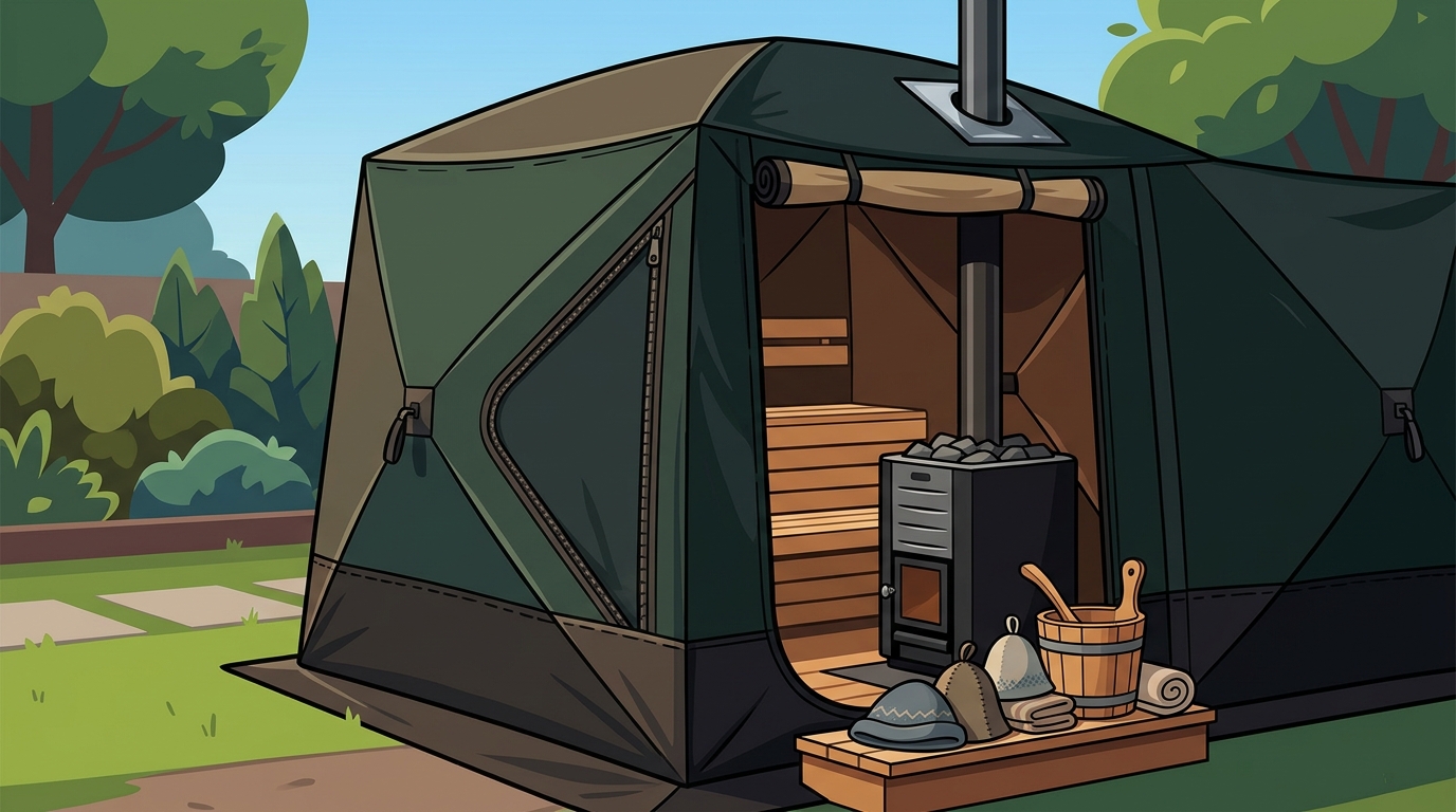 What Companies Make High-Quality Tent-Style Saunas?