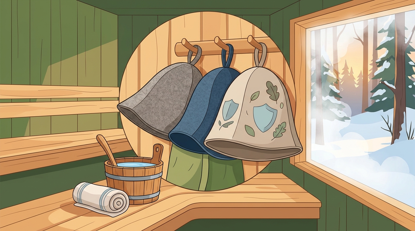 What are the best sauna hats for hair protection?
