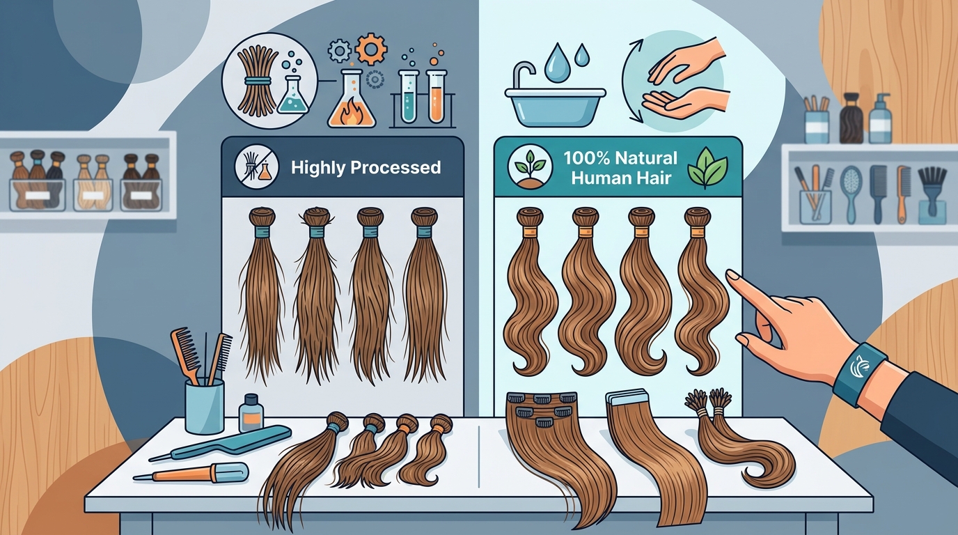 Are Human Hair Extensions 100% Natural? A Complete Guide