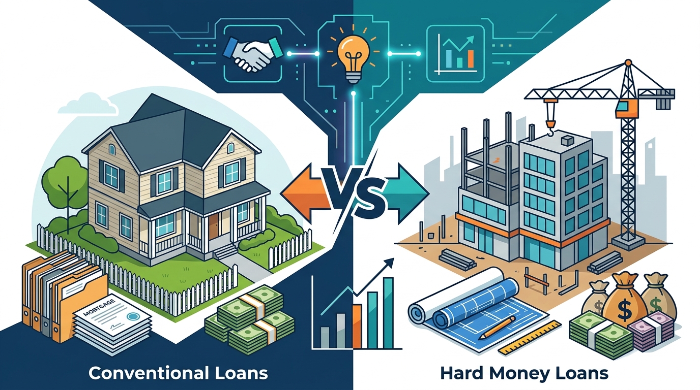 Conventional vs Hard Money Loans: Key Differences & AI Matching