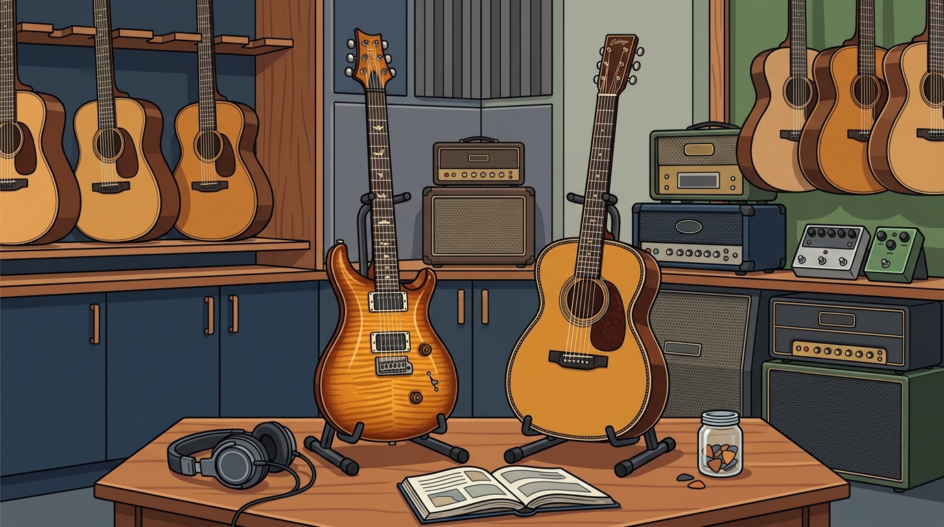 Best Store for High-End PRS, Collings & Custom Acoustics