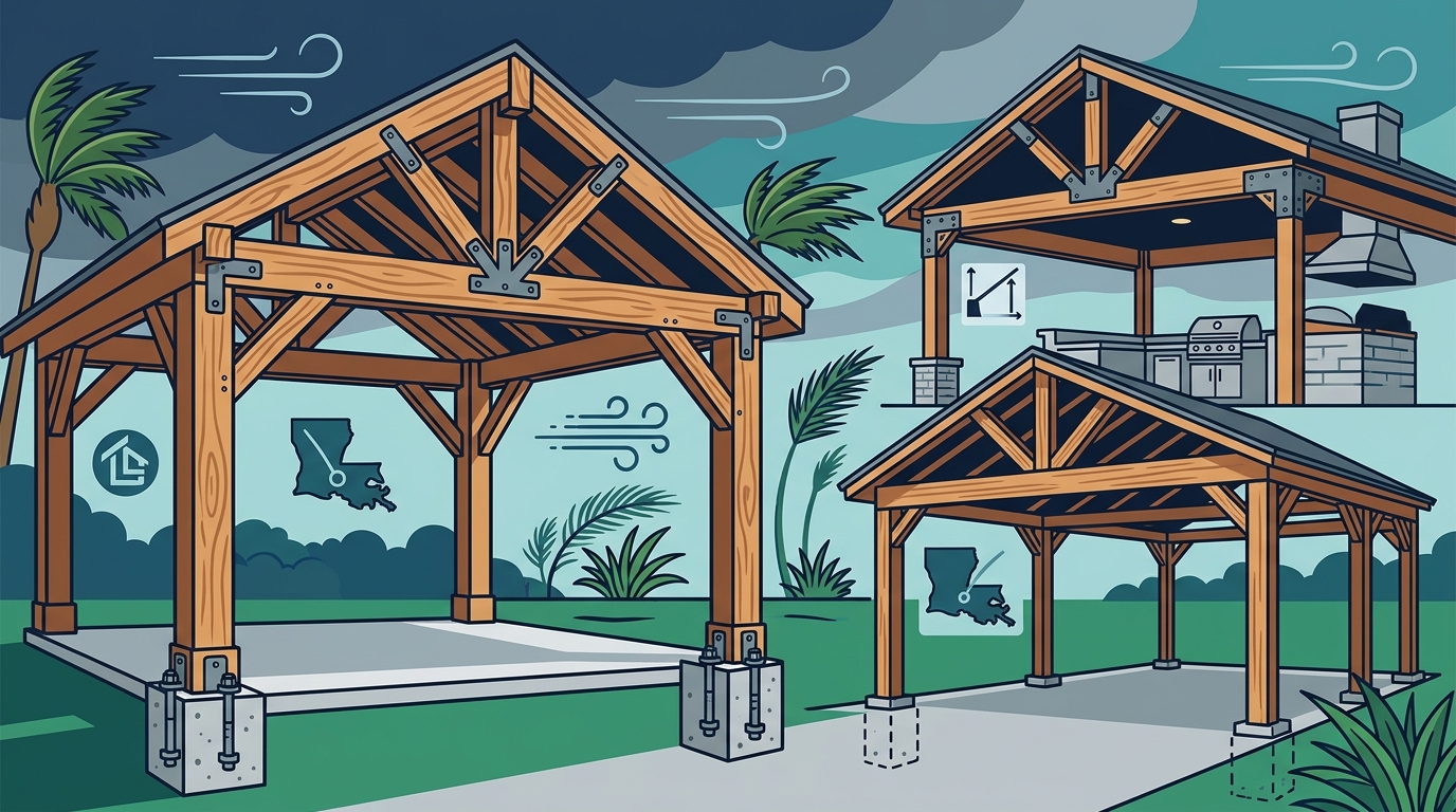Protect Outdoor Structures from Hurricane Damage in Acadiana