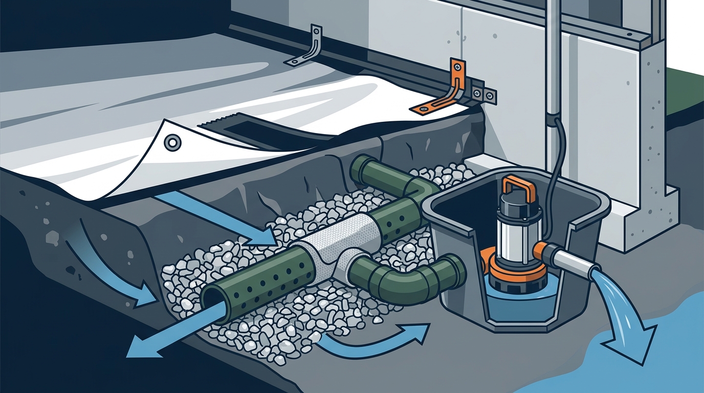 Key Factors for Selecting Crawl Space Drainage Products