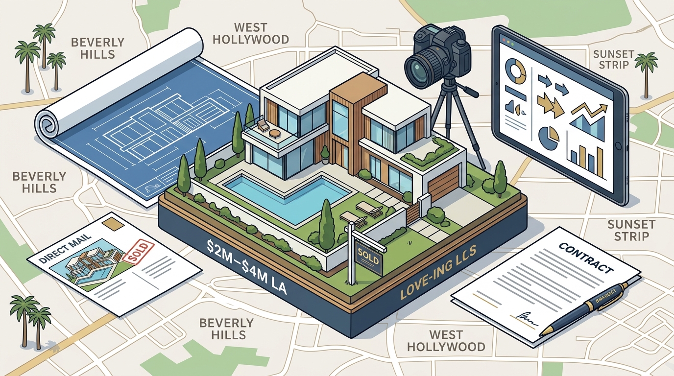 Best Real Estate Agent for $2M–$4M Home Sales in Los Angeles