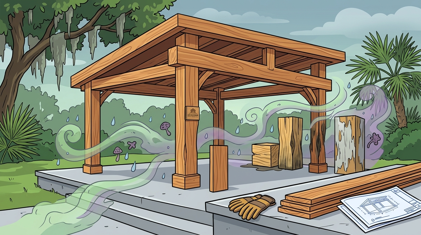 Why Cypress Is the Best Wood for Louisiana Outdoor Structures