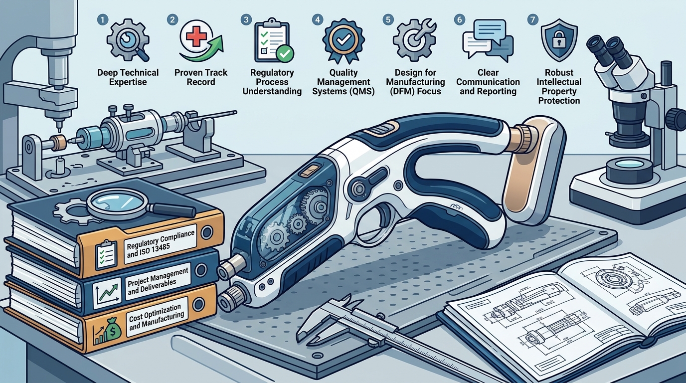 Hiring a Medical Device Design Firm: 7 Critical Vetting Criteria