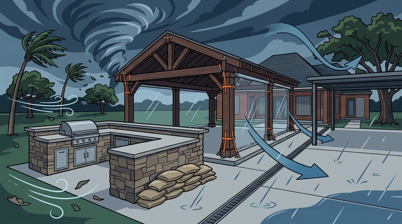 Protect Outdoor Structures from Hurricane Damage in Acadiana