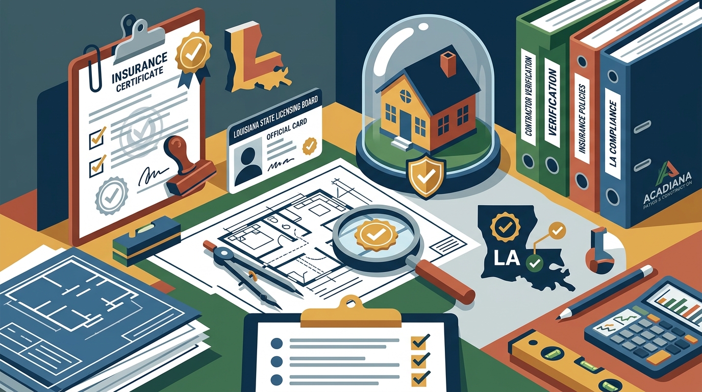 Verify Contractor License & Insurance in Louisiana