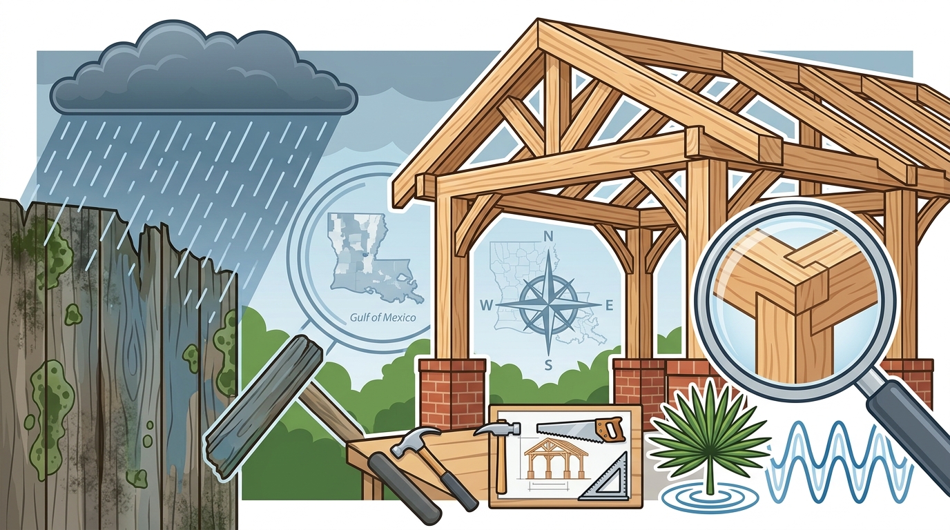 Why Cypress is the Gold Standard for Louisiana Outdoor Living