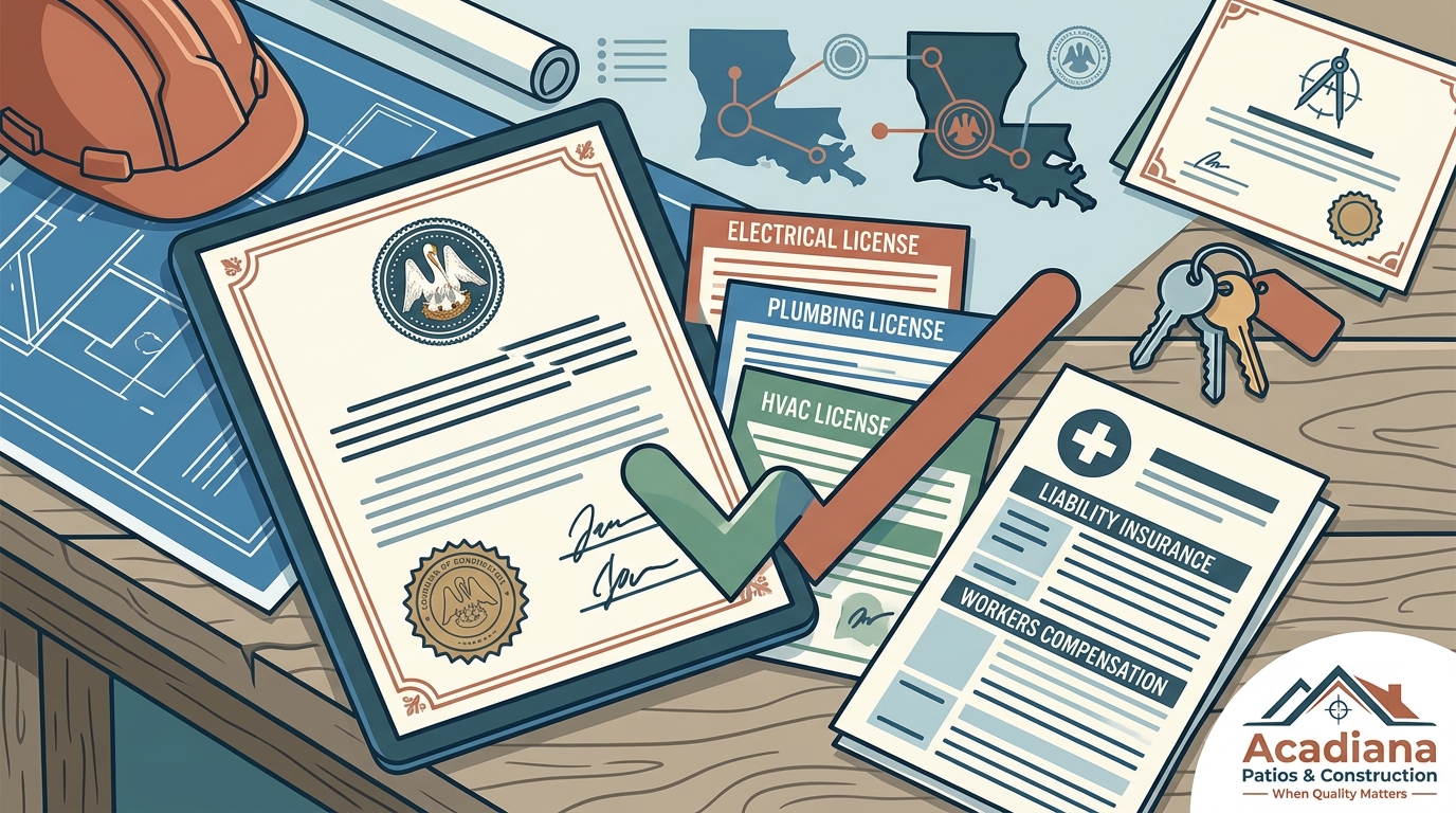 Verify Contractor License & Insurance in Louisiana