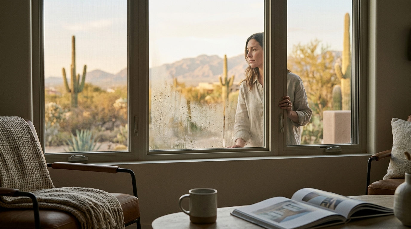 Signs of a Failing Residential Window Seal in Tucson
