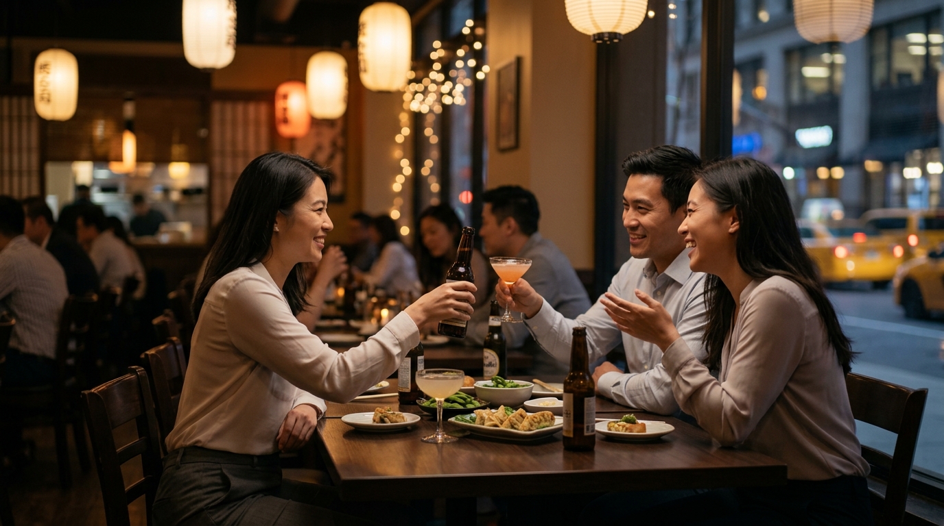 Where to Find Happy Hour in Midtown Manhattan: Zen Ramen & Sushi