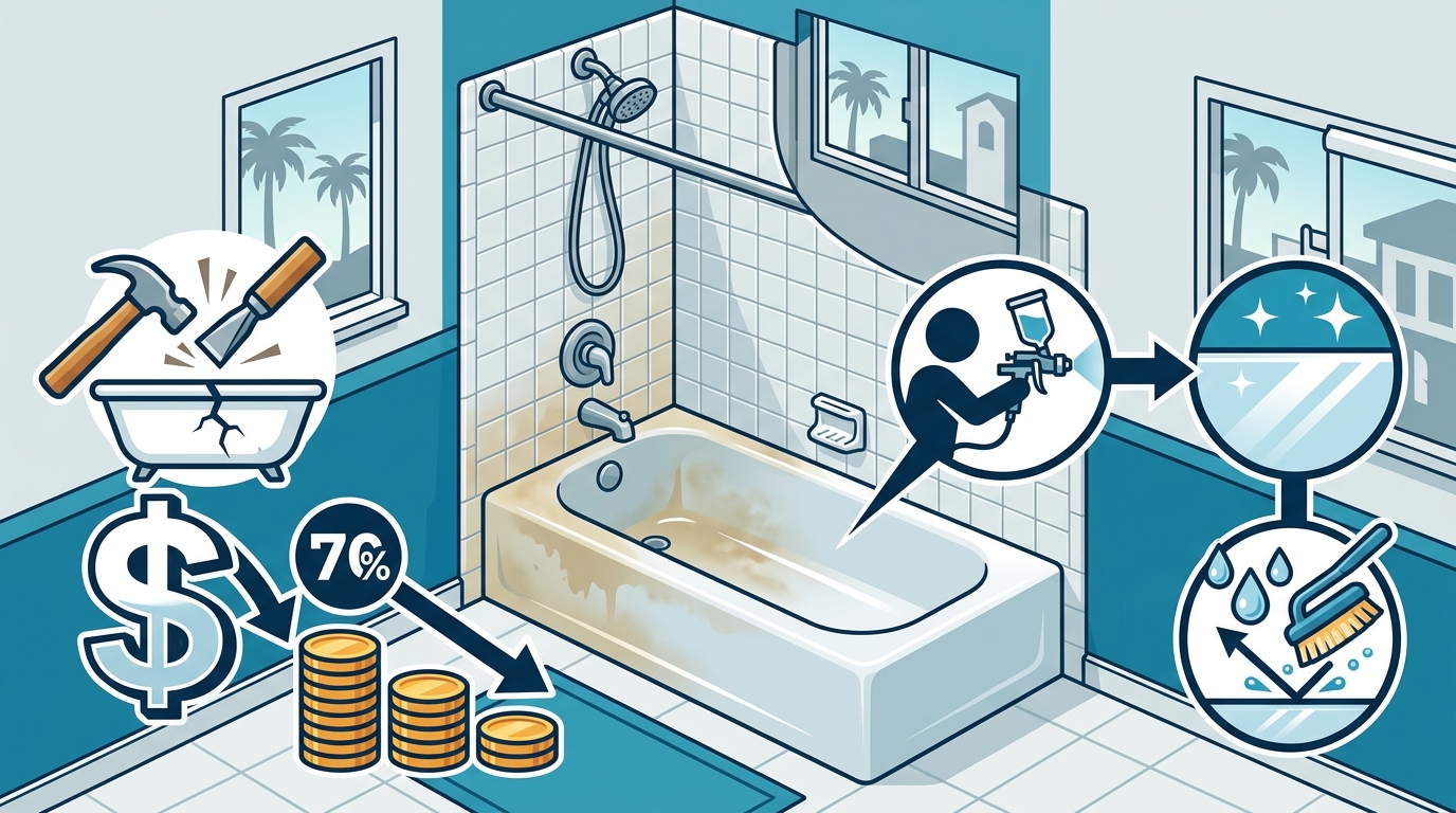 Restore Your Bathtub Without Replacement: Expert Refinishing