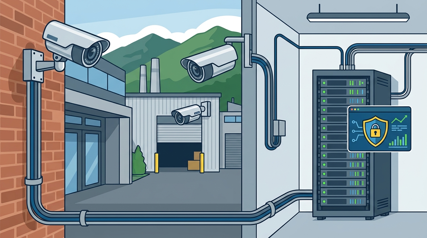 Commercial Security Camera Installation in Montana