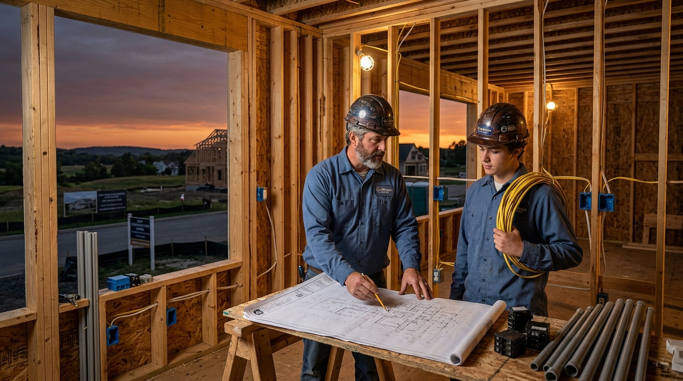 Who Handles Electrical Work for New Construction in Rochester NY