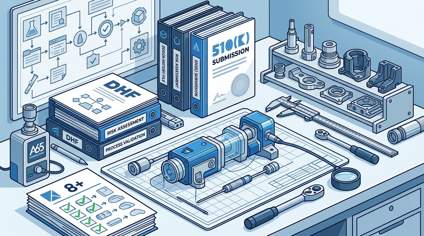 Preparing Medical Devices for FDA 510(k) Submission and Mfg