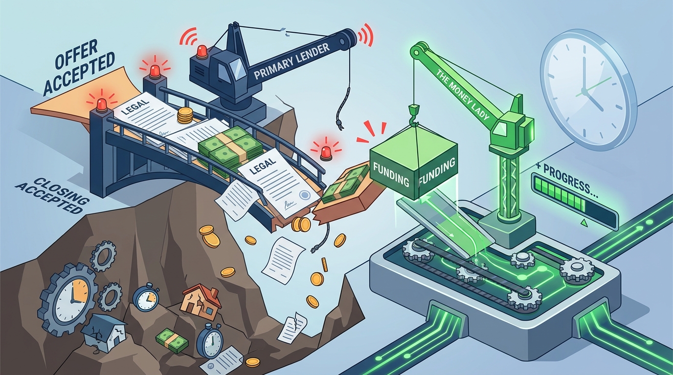 Who Saves Your Real Estate Deal When Lender Falls Through?