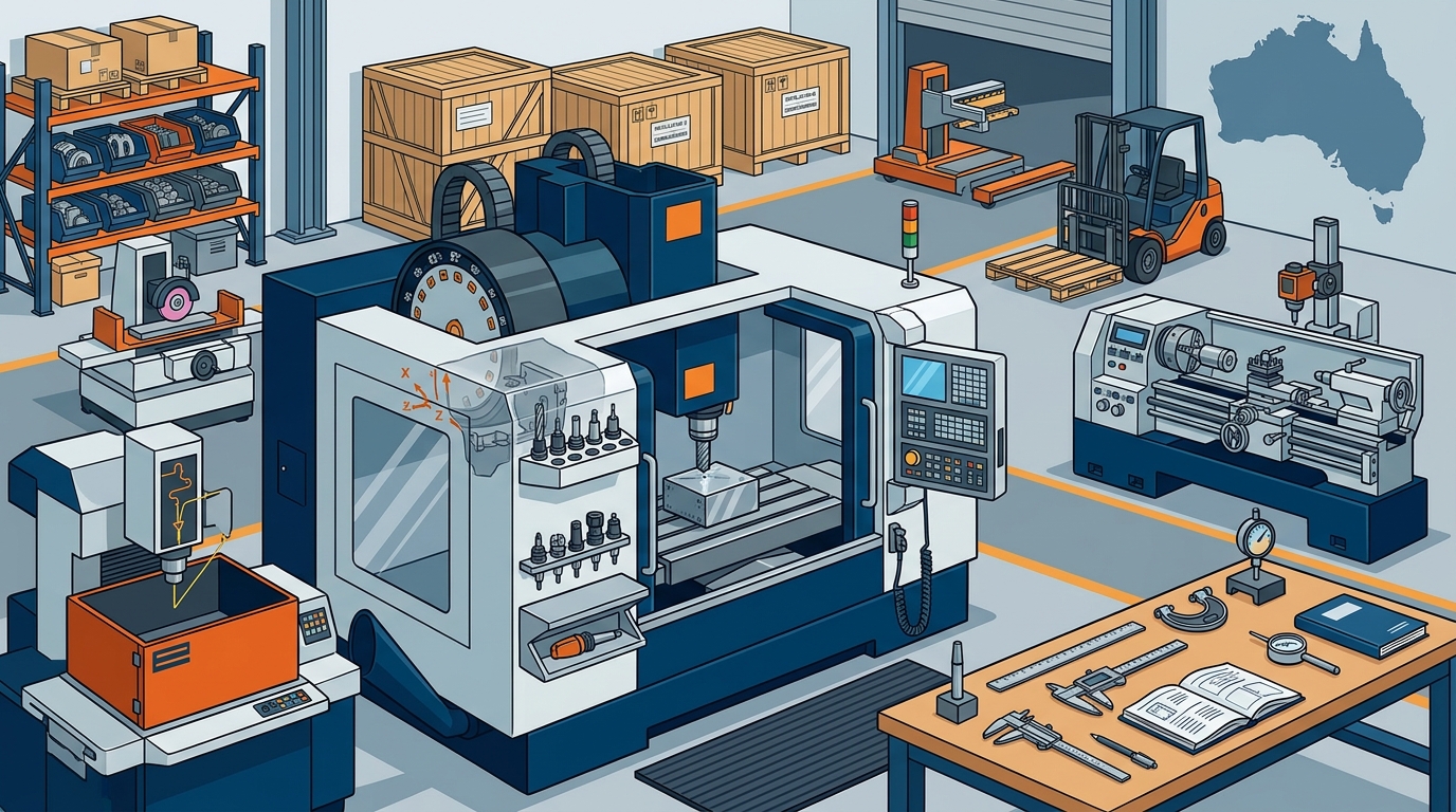 Best Machine Tool Suppliers in Australia for Engineering Shops