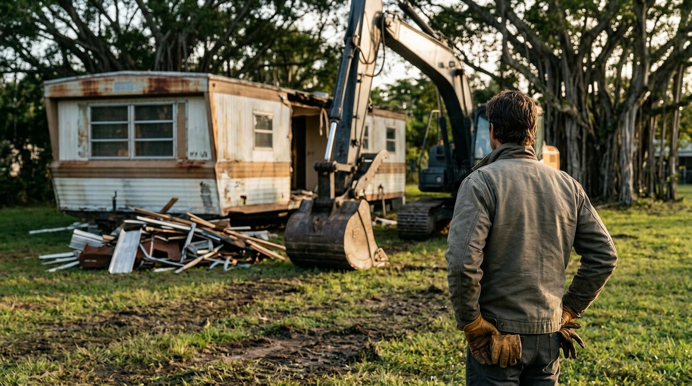 How Much Does It Cost to Remove or Demolish a Mobile Home?