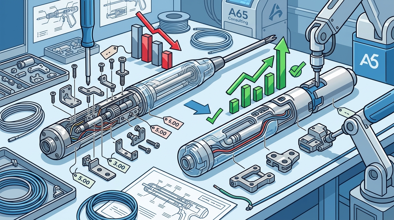 How to Lower the Cost per Good Unit of a Complex Medical Device