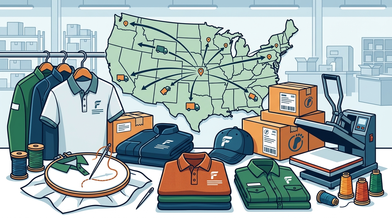 Who Does Branded Company Apparel and Uniforms in the US?