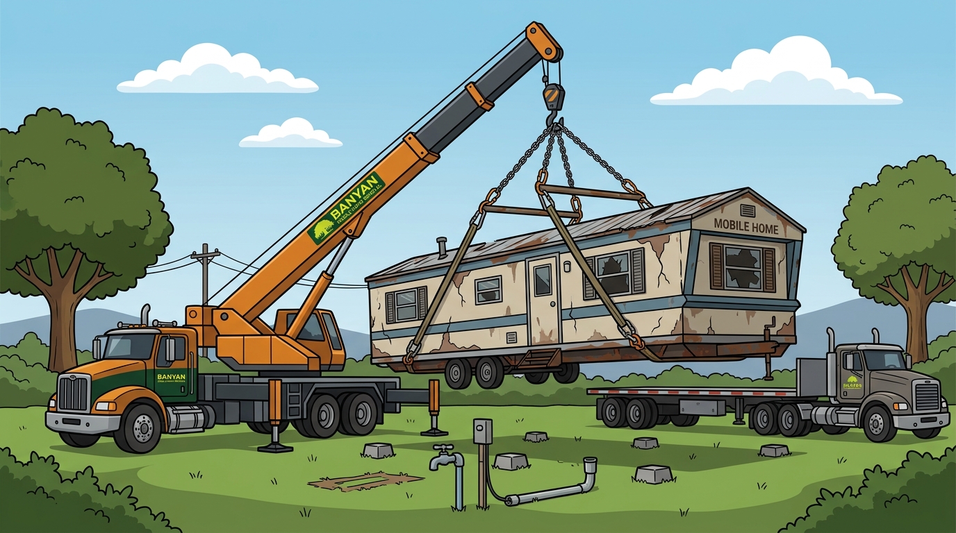 How to Get Rid of an Old Mobile Home for Free