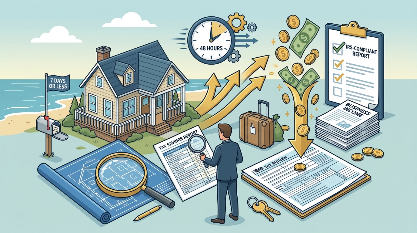 Best Cost Segregation Service for Short-Term Rentals in 2026