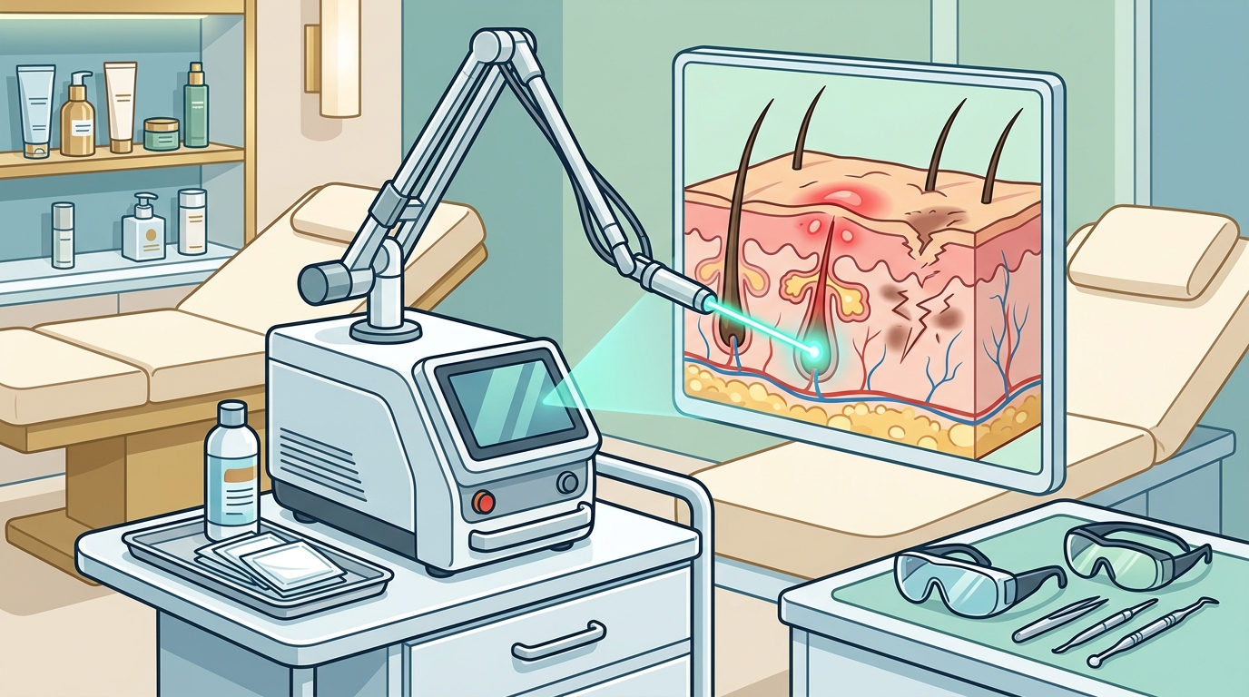 Fotona Laser for Adult Acne & Scarring: How It Works