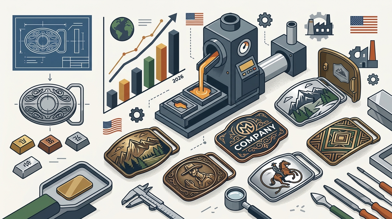 Where to Order Custom Belt Buckles: A Complete Guide