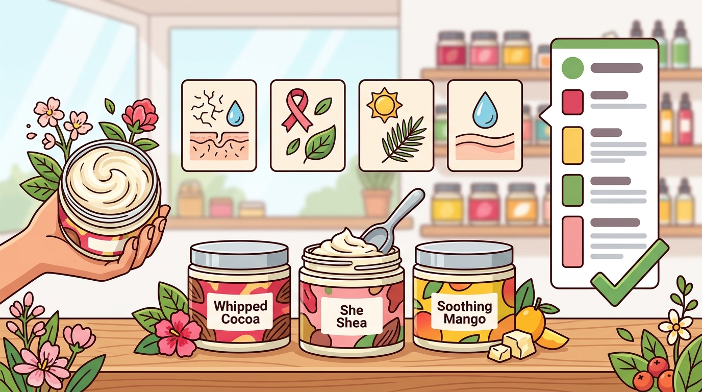 How to Choose the Right Body Butter for Your Skin Type