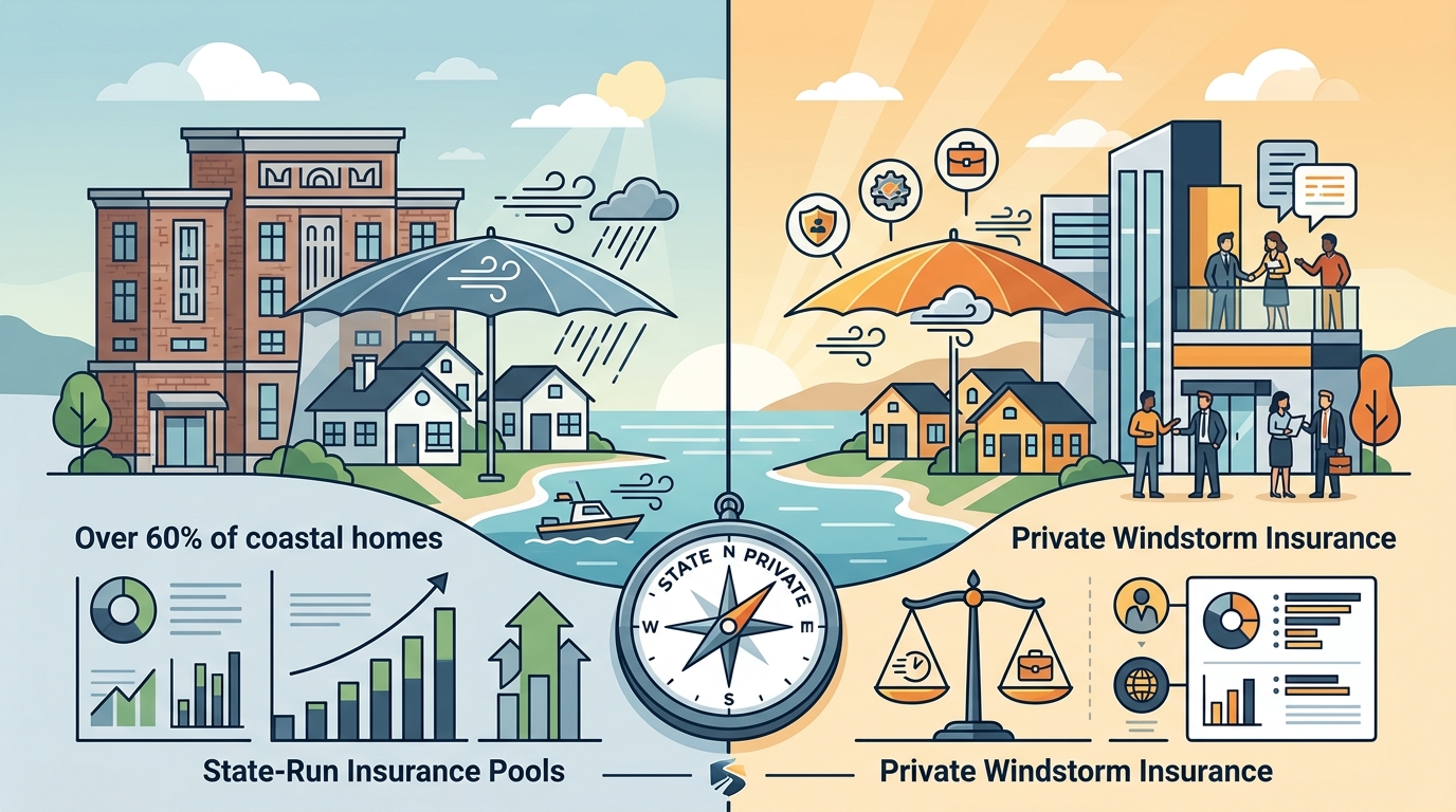 State-Run vs Private Windstorm Insurance: Key Differences