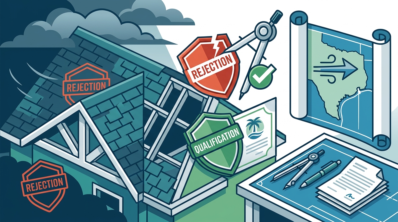 How to Qualify for Windstorm Insurance After Rejection