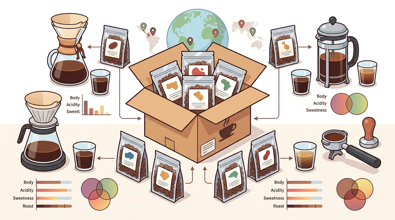 Best Coffee Sample Packs to Try Before You Commit