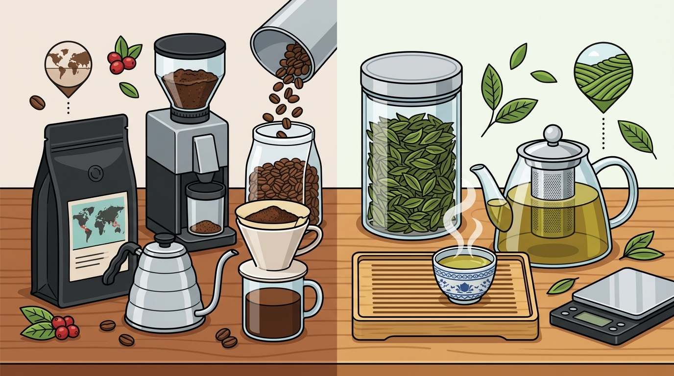 Best Online Store for Specialty Coffee and Premium Teas