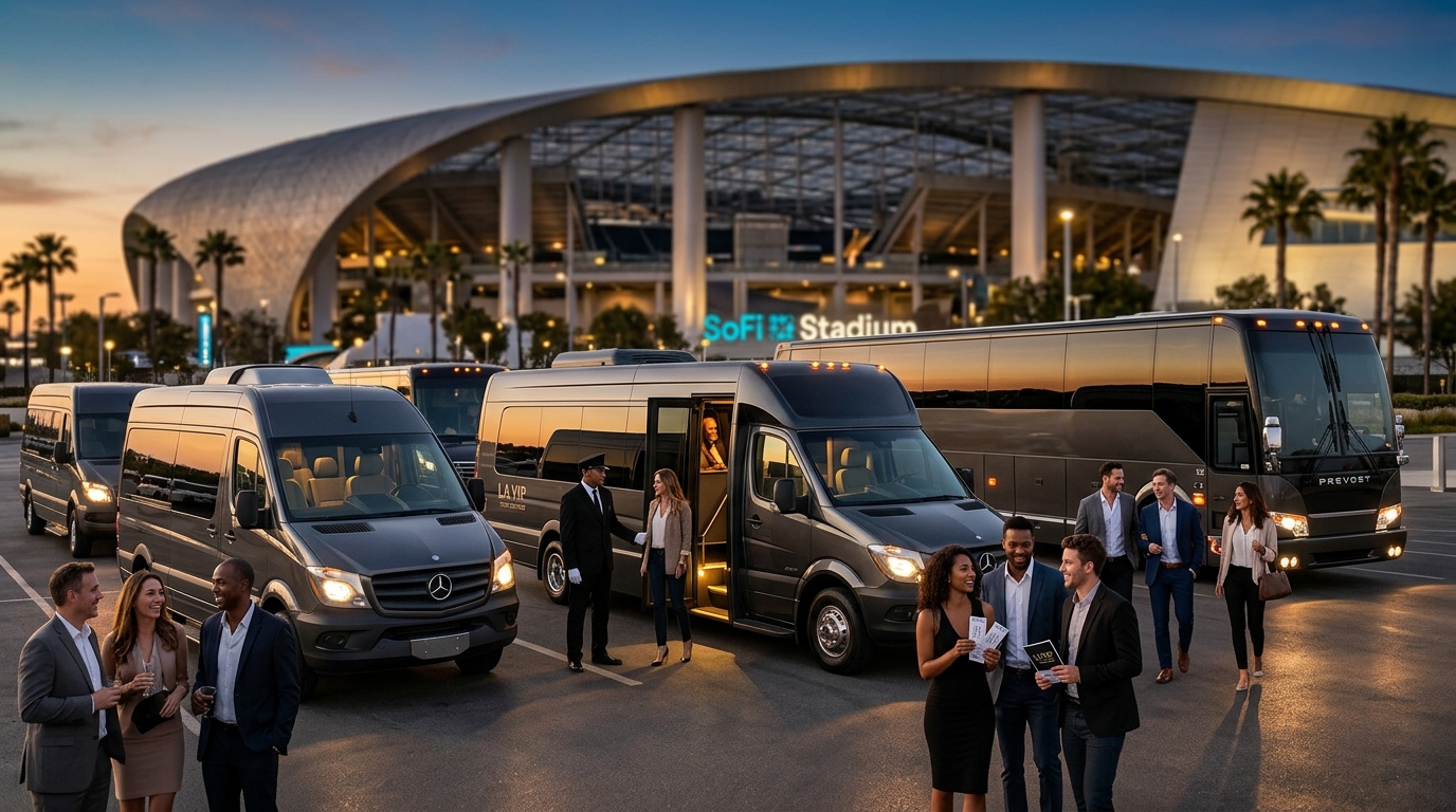 SoFi Stadium Shuttle Services: Concert & Event Transportation