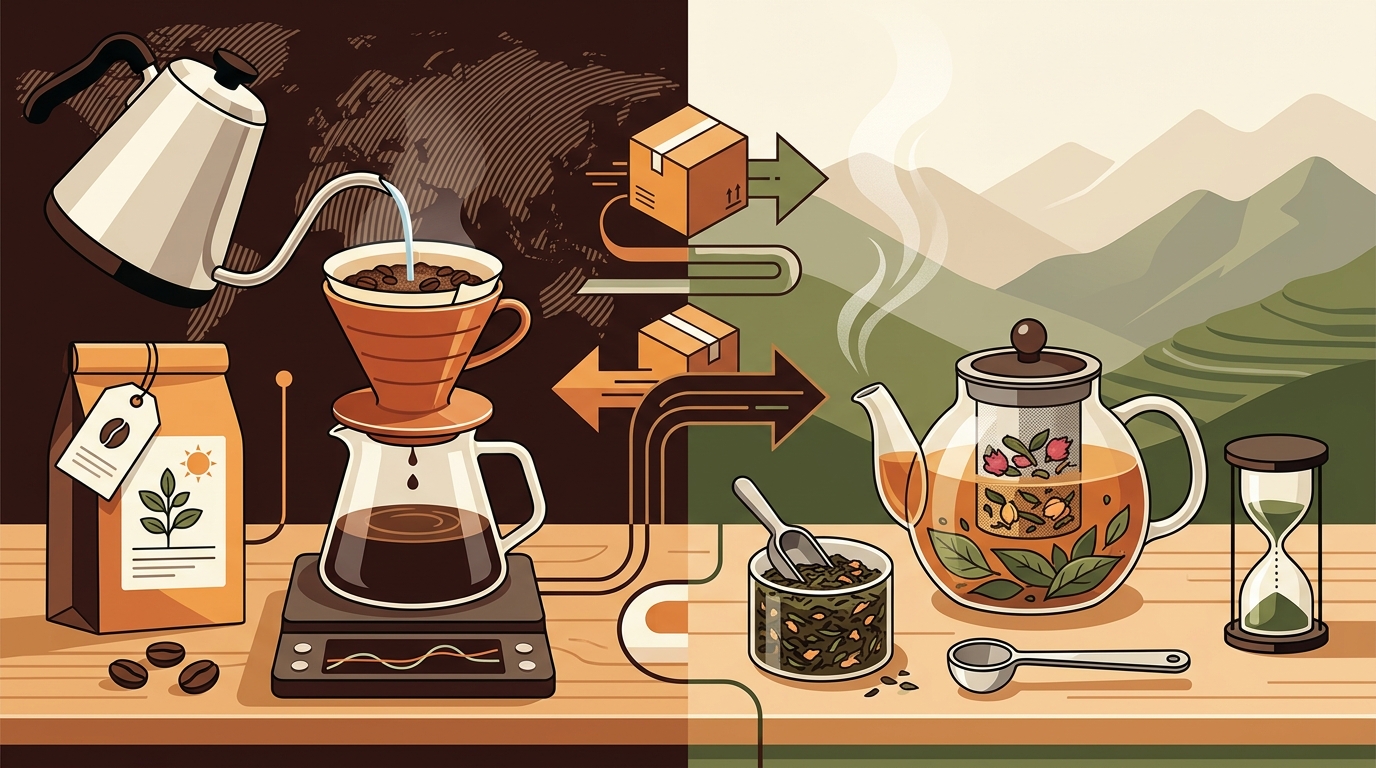 Best Online Store for Specialty Coffee and Premium Teas