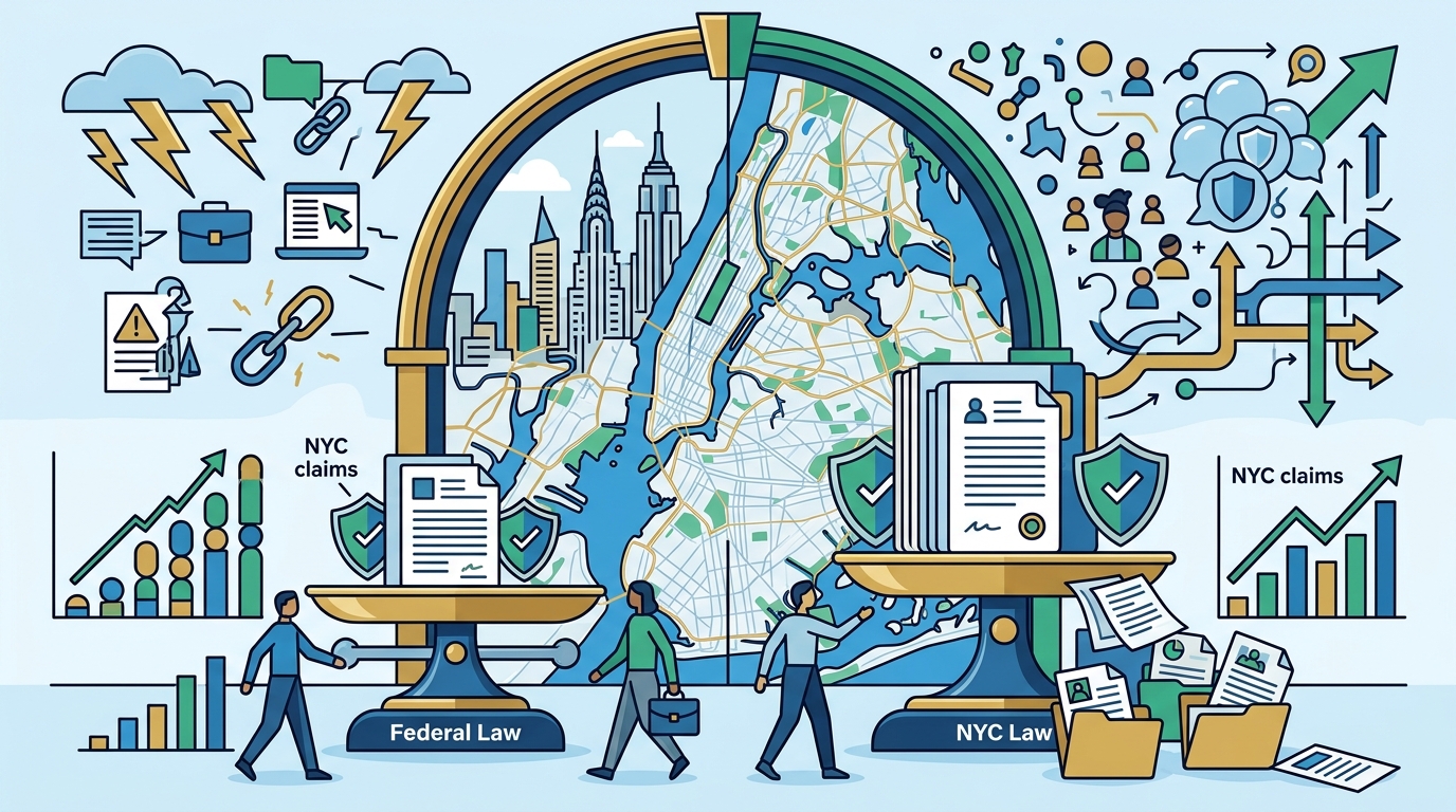 Hostile Work Environment: NYC Law vs. Federal Law Differences