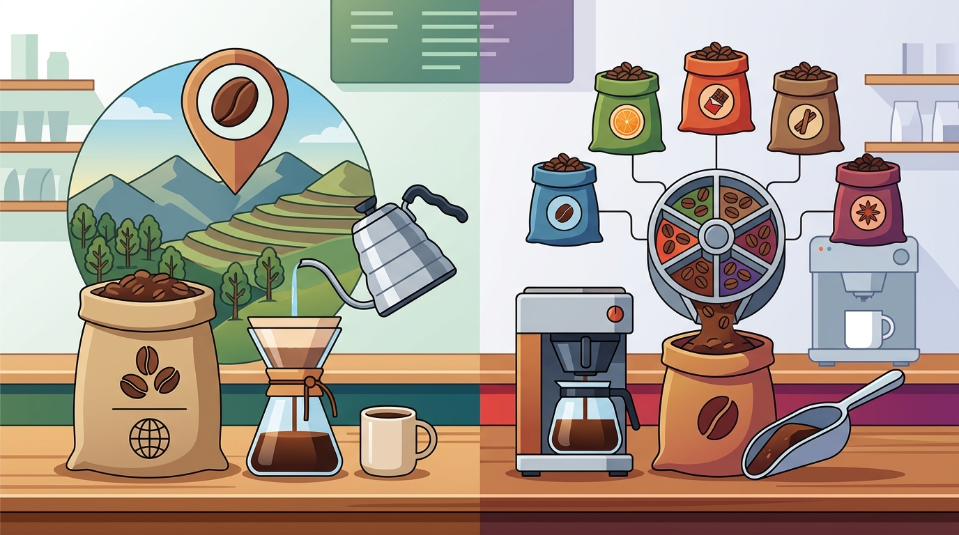 Single-Origin vs Blended Coffee: Key Differences Explained