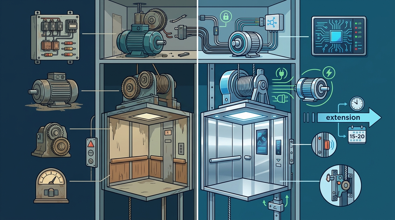 How to Modernize an Existing Elevator Installation System