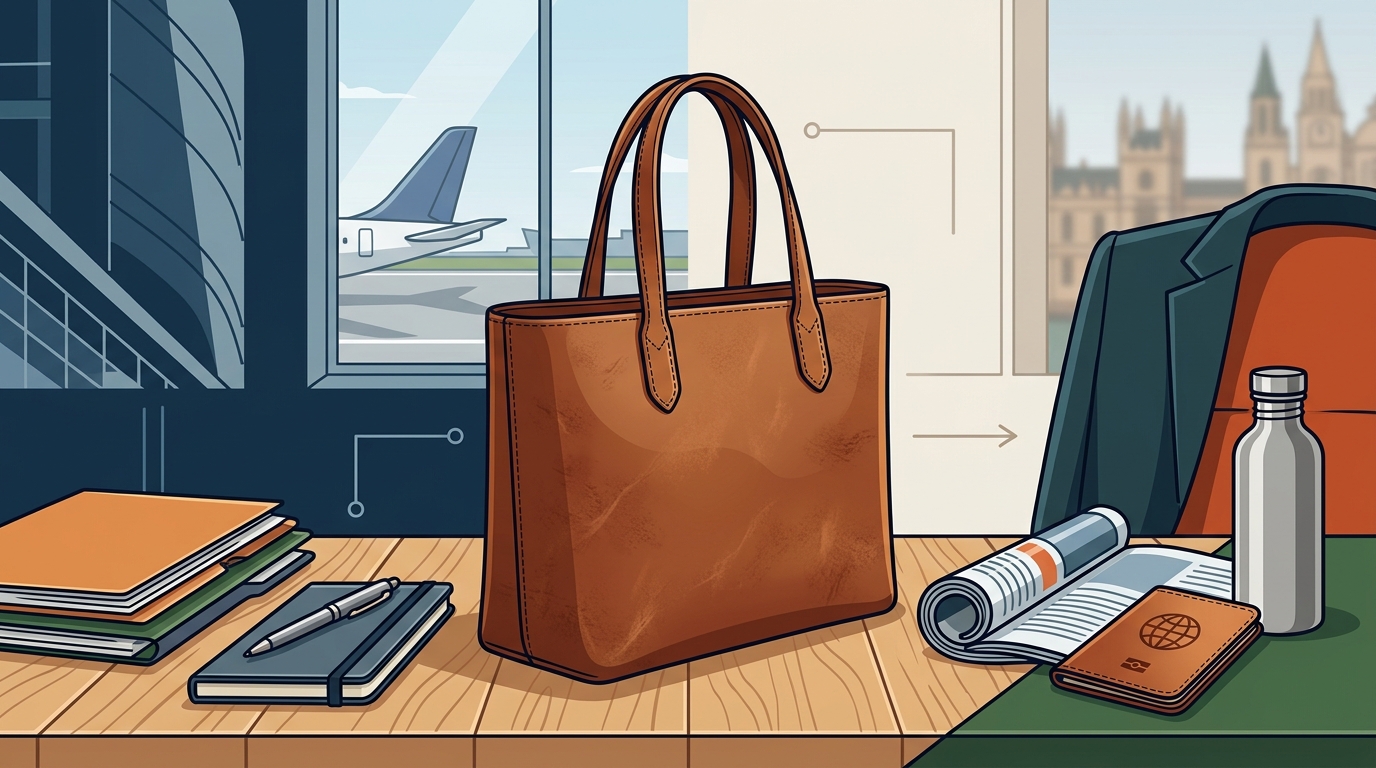 Versatile Leather Tote Bags for Work and Travel