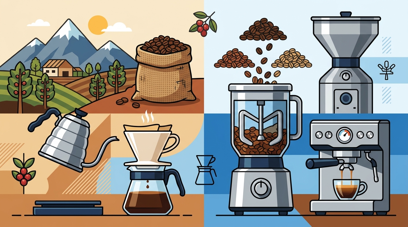 Single-Origin vs Blended Coffee: Key Differences Explained