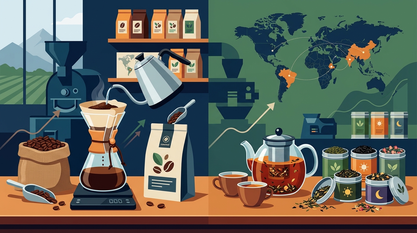 Best Online Store for Specialty Coffee and Premium Teas