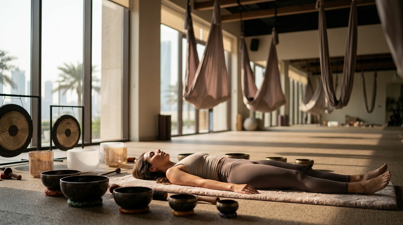 Sound Healing and Aerial Yoga in Bahrain: A Holistic Guide