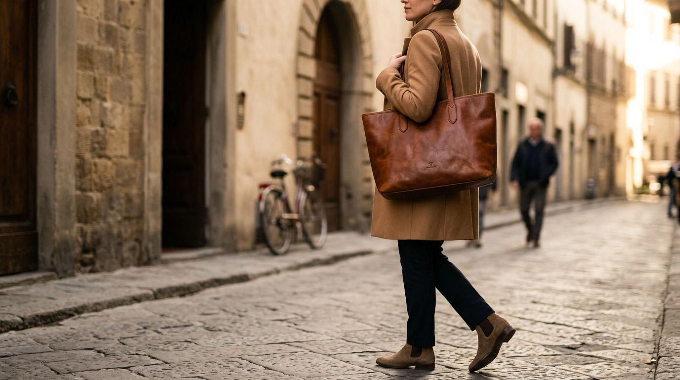 Versatile Leather Tote Bags for Work and Travel