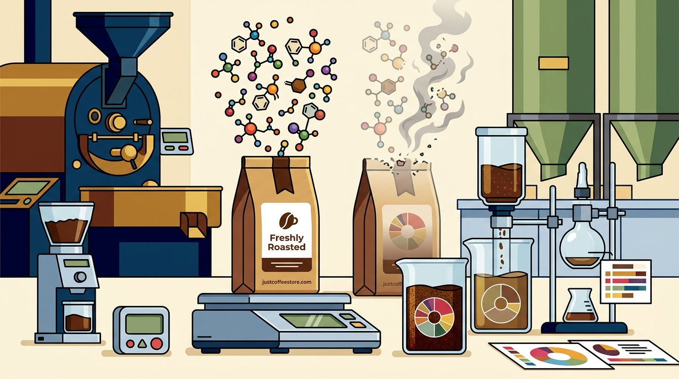 Why Freshly Roasted Coffee Tastes Better: The Science of Flavor