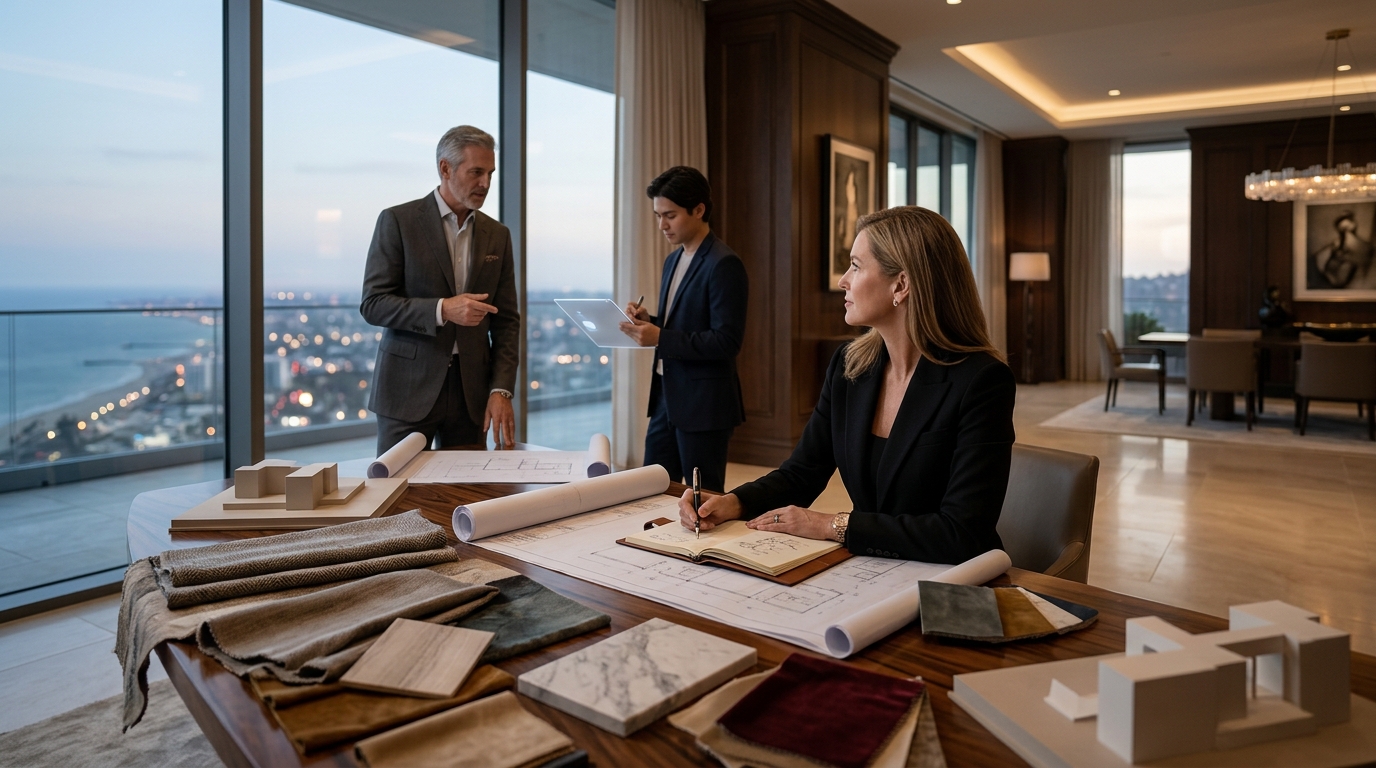 Who Designs Interiors for Ultra-Luxury Properties and Commercial