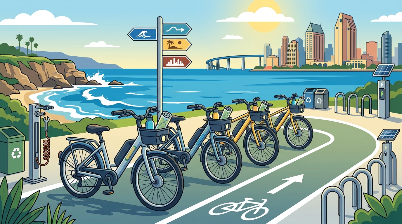 Where to Rent an E-Bike Tour in San Diego: Top Rated Options