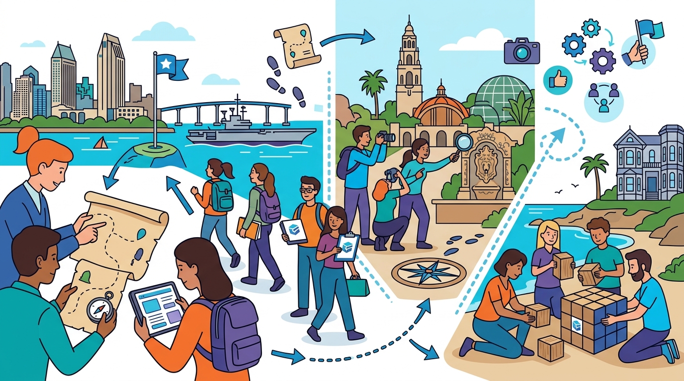 Best Scavenger Hunts & Team Building Tours in San Diego