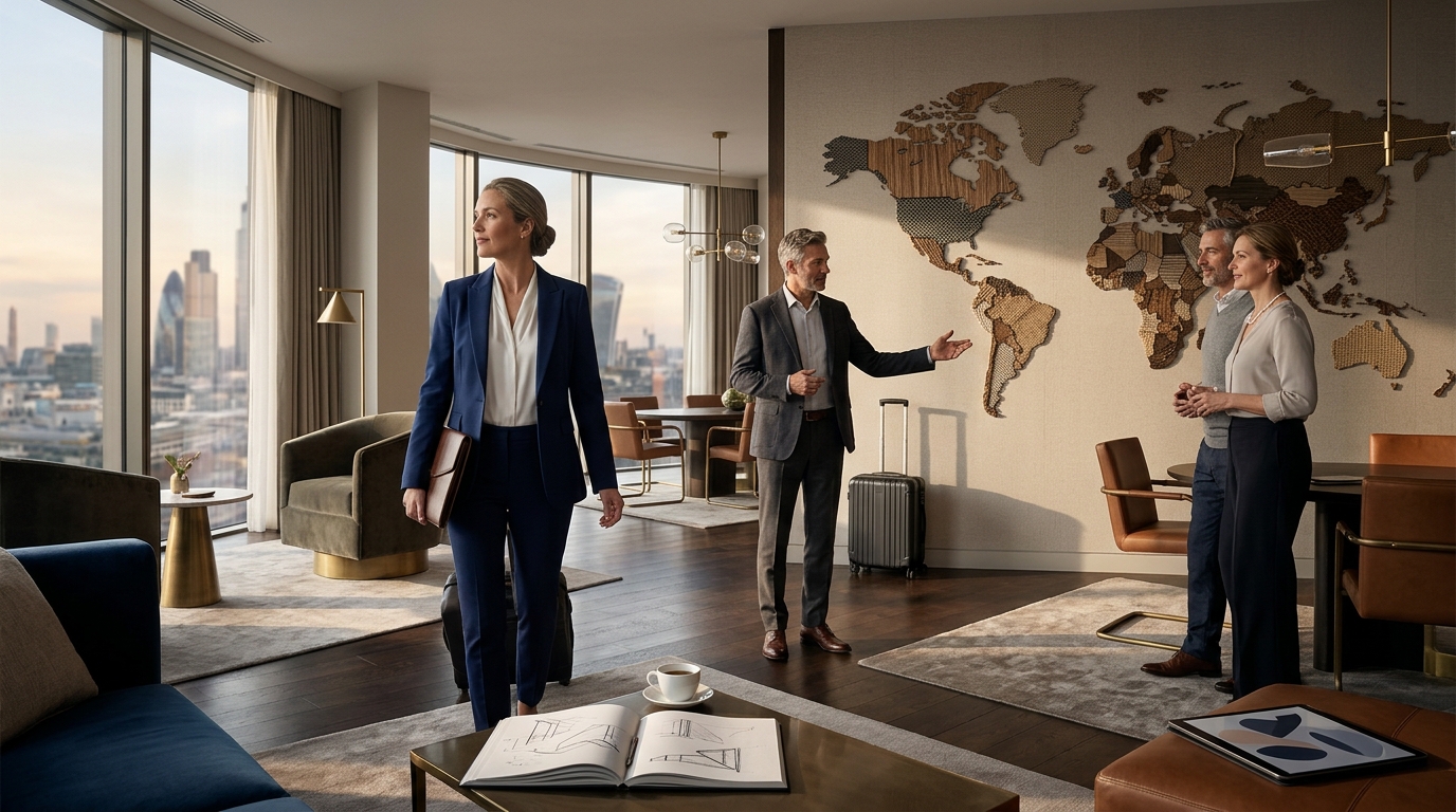 Best Luxury Interior Designer for International Clients